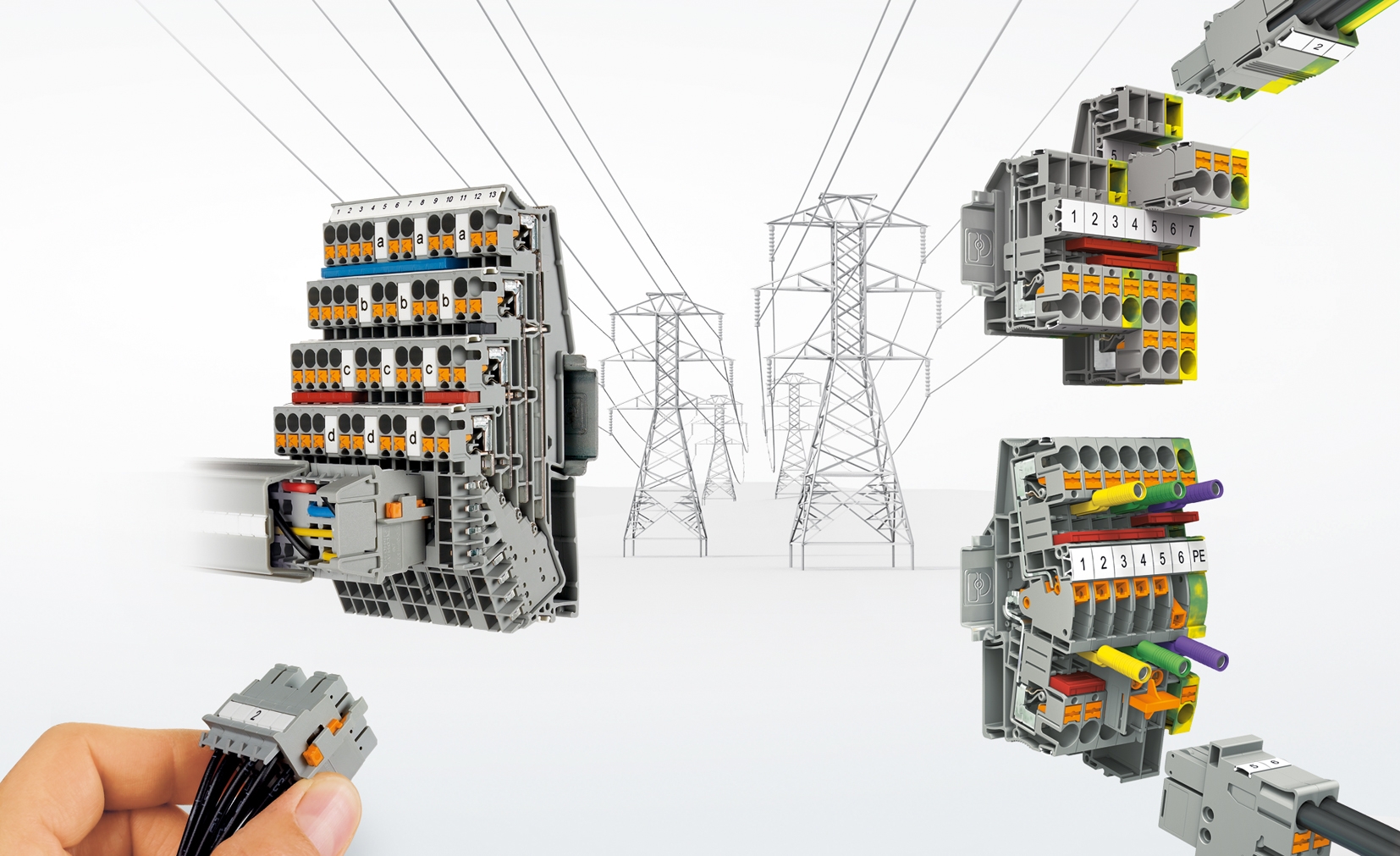 terminal blocks used for current transformers
