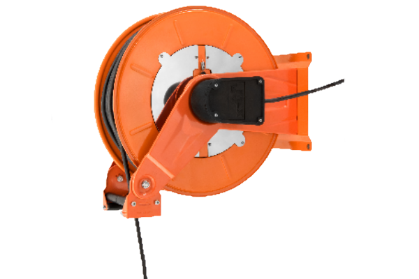 Ramex retracting power cable reels - Electrical connection