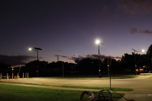 street lighting - Electrical connection